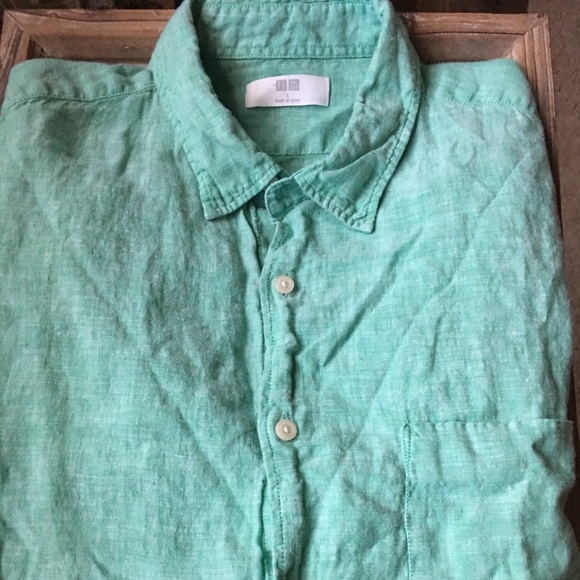 Uniqlo Linen Shirt - Picture 2 of 6